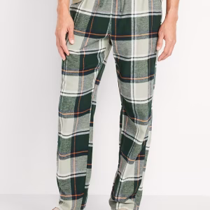 Mens Flannel Side Pocket Cotton Lounge Pajama Trouser