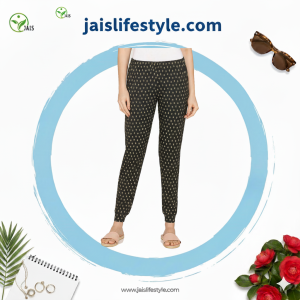 1 pcs Womens Casual Printed Holiday Cozy Pajama Joggers