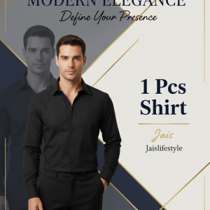 Men's formal shirt Black color