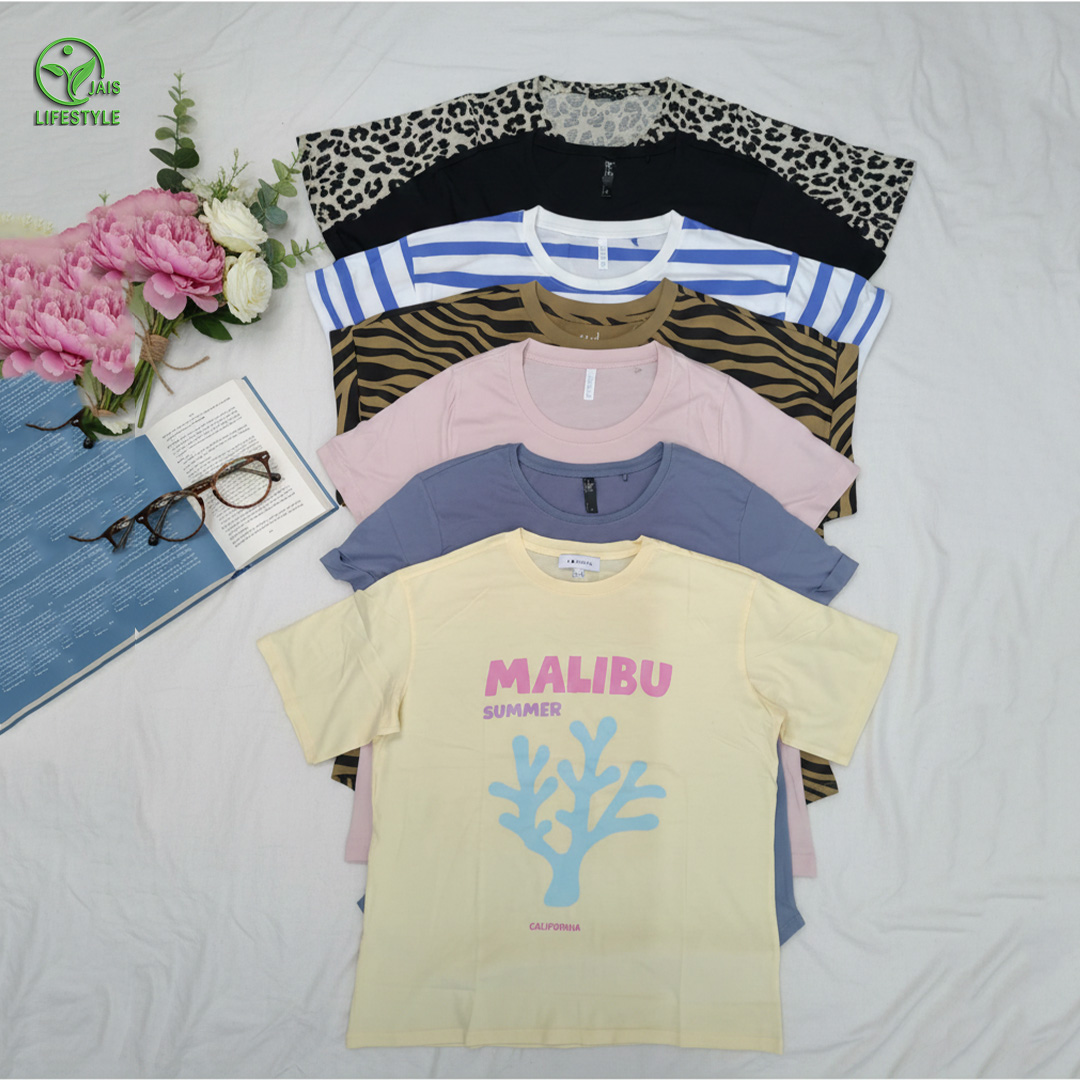 5 Pcs Ladies Multicolor t shirt - Image 5