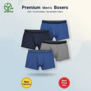 Pack of 3 Mens Cotton Stretch Boxer